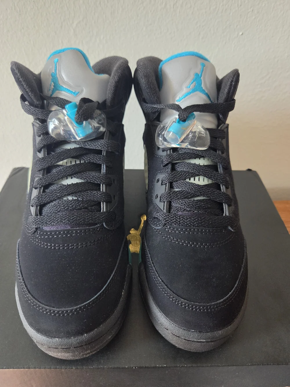 Air Jordan 5 Aquatone Taxi sz 5y